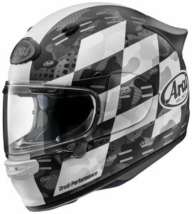 Arai フルフェイスヘルメット　ASTRO-GX　アストロジーエックス　CHECKER　チェッカー　ホワイト　XS　54ｃｍ