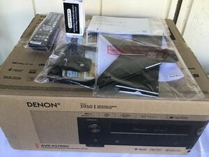 1円スタート　denon デノン　AVR-X1700H　2024年6月20日到着品