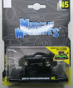 ☆maisto MUSCLE MACHINES TOYOTA SUPRA トヨタ スープラ A80 ブラックエディション