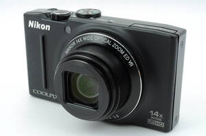 ジャンク Nikon ニコン COOLPIX S8200 クールピクス コンパクトデジタルカメラ ブラック 黒 現状品 C504