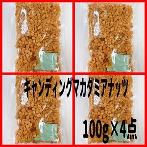 キャンディングマカダミアナッツ100g×4点 トッピング