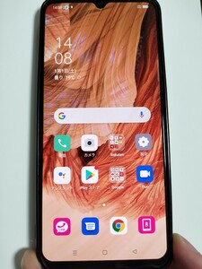 OPPO A73 楽天モバイル ダイナミックオレンジ 64GB CPH2099 simロックなし　付属品あり