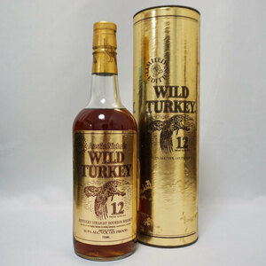 【未開栓】WILD TURKEY ワイルドターキー 12年リミテッドエディション バーボン ウイスキー 750ml 50.5％ 送料無料！！