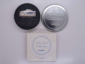 Volvo Pin`s Collection P1800 SILVER(スターリングシルバー） 缶入り 未使用 ボルボ