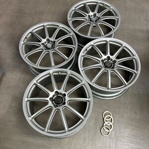 PRODORIVE プロドライブ 軽量アルミ　１８×7.5J/PCD100/5H/+４７/ハブ73　レガシー、インプレッサ、プリウス,86,BRZ