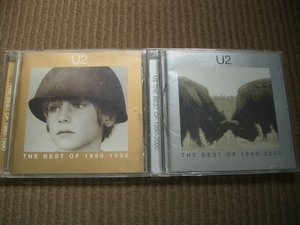 ★☆即決有CD U2 ベストアルバム 2枚セット THE BEST OF 1980-1990 1990-2000☆★