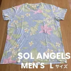 SOL ANGELS ソルエンジェルス メンズ　ＶネックTシャツ　L