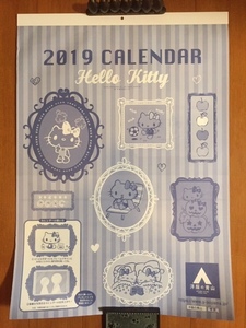 2019 Hello Kitty（ハローキティ）カレンダー（非売品）