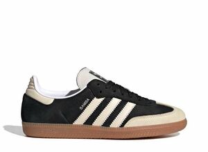 adidas Originals WMNS Samba OG "Core Black/Wonder White/Silver Metallic" 25.5cm IE5836