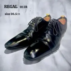 REGAL リーガル　ストレートチップ（26.5）011R 革靴　内羽根　黒