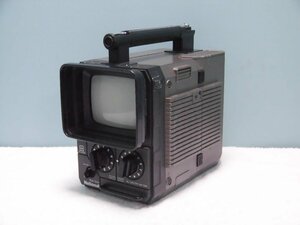 E008／ジャンク品【昭和レトロ ナショナル 白黒テレビ TR-509E 計1点】当時物/家電製品/