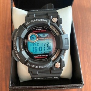 【カシオ】 ジーショック FROGMAN フロッグマン 新品 GWF-1000-1JF 腕時計 ブラック メンズ 未使用品 CASIO 男性 電波ソーラー