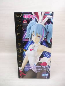 08/H166★初音ミク　BiCute Bunnies Figure-ストリート Another ver.-★プライズ★未開封・箱ダメージあり