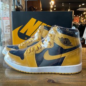 AIR JORDAN 1 RETRO HIGH OG エアジョーダン1レトロハイ POLLEN ポレン 555088-701 size 27.5cm ほぼ未使用品 黒タグ