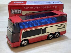 【京急バス(株式会社 京急ストア)特注】トミカ 京急 オープ トップ バス 三浦 / KEIKYU OPEN TOP BUS 三浦