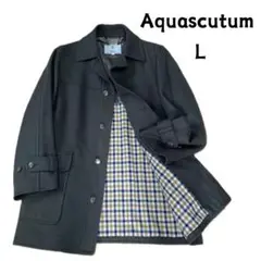 アクアスキュータム Aquascutum ラムウール コート チェスターコート