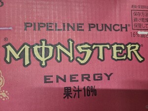 【48本】モンスターエナジー パイプラインパンチ 355ml 24本入×2ケース　