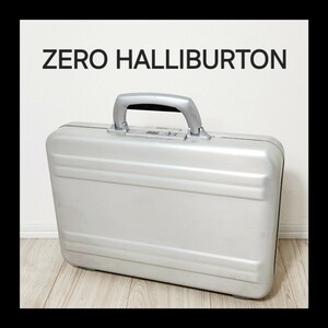 ZERO_HALLIBURTON ゼロハリバートン アタッシュケース ビジネスバッグ ダイヤルロック式 シルバー