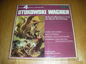 UK盤美盤◆STOKOWSKI WAGNER　ニーベルングの指環　ストコフスキー　ワーグナー