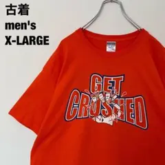 古着 ジャージーズ Tシャツ GET CRUSUED メンズ オレンジ XL