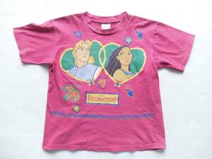 超レア USA製 ポカホンタス ディズニー Tシャツシャツ 80年代 即決あり！