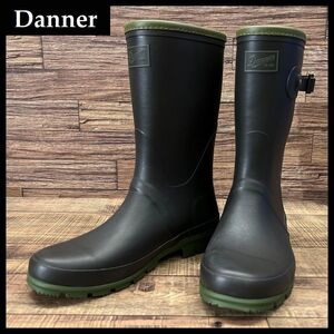 送無 希少 廃盤 完売品 新品 Danner ダナー D123035 TUMALO 長靴 屈曲性抜群 ラバー レイン ブーツ ダークブラウン ユニセックス 25.0 ②