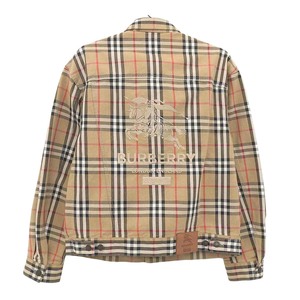 バーバリー Supreme コラボ デニム トラッカージャケット メンズ ベージュ BURBERRY 中古 【アパレル・小物】