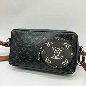 希少 LOUIS VUITTON ルイヴィトン ヴォルガオンストラップ モノグラム エクリプス ショルダーバッグ ブラック