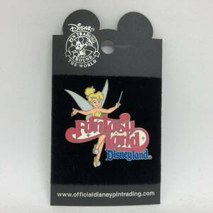 ♪♪ 220 DLR Disneyland アメリカ ピンバッジ ティンカーベル ファンタジーランド Land Series Fantasyland Tinker Bell ピン 2002年