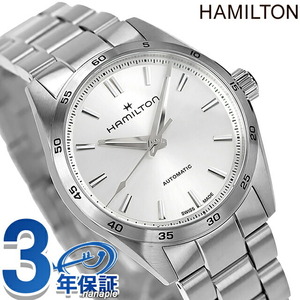 ハミルトン ジャズマスター パフォーマー オート 34mm 自動巻き 腕時計 ブランド メンズ レディース HAMILTON H36105150 アナログ シルバー