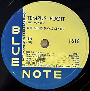 THE MILES DAVIS SEXTET BLUE NOTE Tempus Fugit/ Enigma