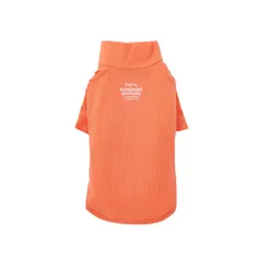 MANDARINE BROTHERS マンダリンブラザーズ SKIN TIGHT COOL Tshirt スキンタイトクールTシャツ 犬 服 ドッグウェア (PEACH, XXL) [オレンジ] [XXL]