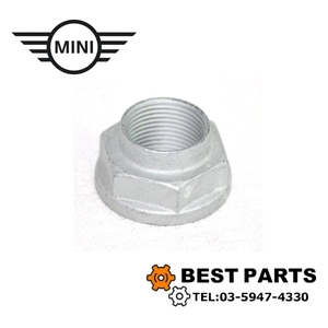 新品 BMW MINI フロントハブロックナット R50 52 53 55 56 57 58 59 60 61 純正 31106773005 ポスト投函