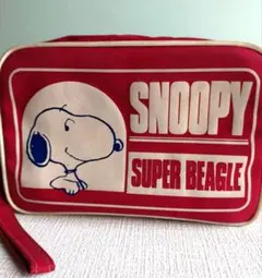 昭和レトロ　SNOOPY　ポーチ