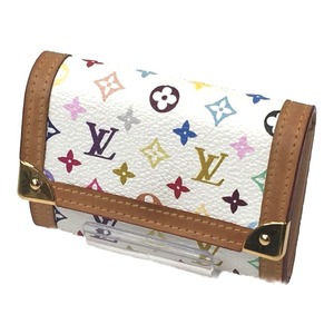 △△ LOUIS VUITTON ルイヴィトン モノグラム マルチカラー ポルトモネ プラ M92657 やや傷や汚れあり