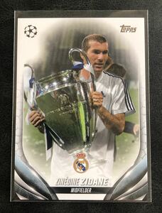 SSPジネディーヌ・ジダン 2023-24 Topps UEFA Club Competitions Zinedine Zidane Real Madrid レアルマドリード 