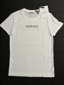 新品 モンクレール MONCLER 最高級　Tシャツ　ロゴ　白　same but モンクレールジャパンタグ付き正規品