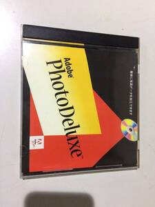 中古品 Adobe Systems Adobe PhotoDeluxe Macintosh版 ディスクのみ 現状品