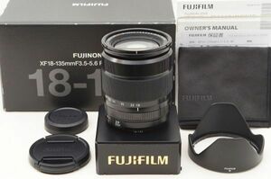 ☆極上美品☆ FUJIFILM フジフィルム FUJINON XF 18-135mm F3.5-5.6 R LM OIS WR 元箱 付属品 ♯24080506