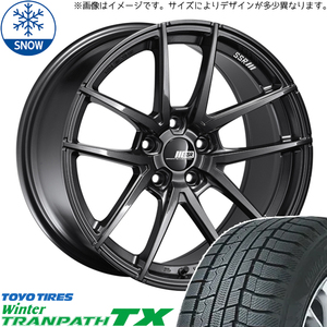 215/50R18 スタッドレスタイヤホイールセット ヤリスクロス etc (TOYO WinterTRANPATH TX & SSR REINER 5穴 114.3)