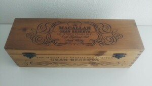 【1円スタート】マッカラン グランレゼルバ 18年 空き箱 macallan granreserva ヴィンテージ 稀少 木箱 