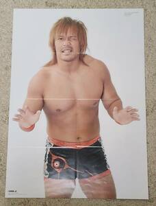 ■内藤哲也 ポスター B2サイズ スポーツアルバム 別冊付録 新日本プロレス NJPW ロスインゴベルナブレス トランキーロ L・I・J