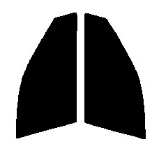 ダークスモーク　13％ 運転席、助手席　ギャラン　セダン　EA#・EC#　カット済みフィルム　国産