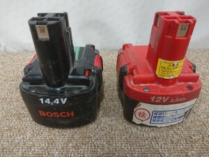 6032 ジャンク品レタパ ボッシュ BOSCH 動作未確認 12v 14.4v 純正品 バッテリー 電動工具ツール