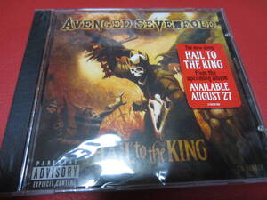 AVENGED SEVENFOLD / HAIL TO THE KING ★未開封・輸入盤CD★アヴェンジド・セヴンフォールド / ヘイル・トゥ・ザ・キング