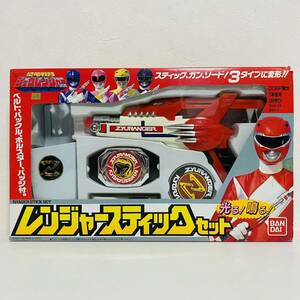 【中古品】BANDAI バンダイ 恐竜戦隊ジュウレンジャー レンジャースティックセット 動作未確認