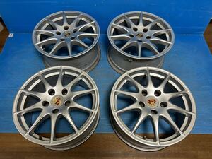 ポルシェ・パナメーラ純正 18インチ 8J/+59 9J/+53 130/5H 中古4本 BBS RD430/RD429 Panamera S