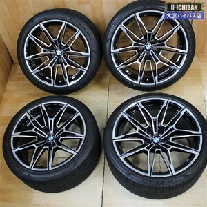 美品 BMW G80 M3純正 スタイリング828 M-Perfomance 19インチ 9.5J / 20インチ 10.5J 5H 112 P-ZERO 275/35ZR19 285/30ZR20 セット ◎▽004