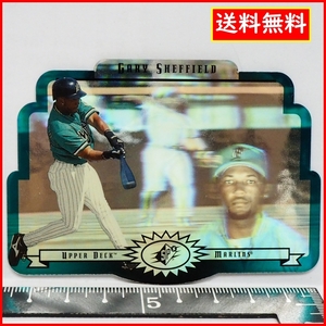 Upper Deck SPX #27【Gary Sheffifld(MARLINS)】1996年DIE CUT 3DレンチキュラーMLBメジャーリーグ野球カードBaseball CARD【送料込】