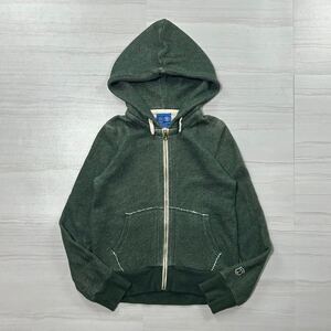 J.PRESS × YALE ジェープレス ジップアップパーカー フーディー パーカー M グリーン系